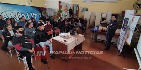 Charlas De Concienciaci N Vial En La Escuela Taller Itap A Noticias