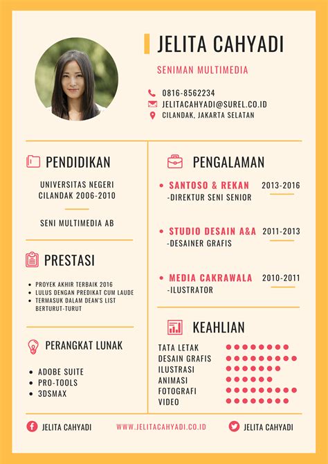 Cara Membuat Cv Yang Menarik And Benar Agar Dilirik Hrd