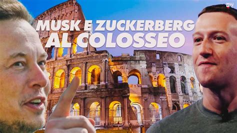 Musk E Zuckerberg Al Colosseo Notizie Dalla Russia Visione TV