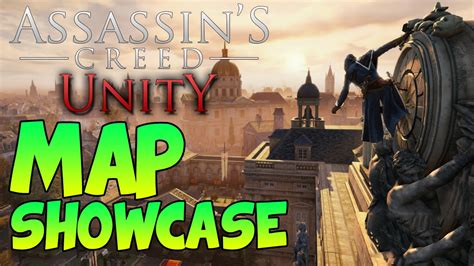 Assassins Creed Unity Complete Map Complete Map Showcase Youtube