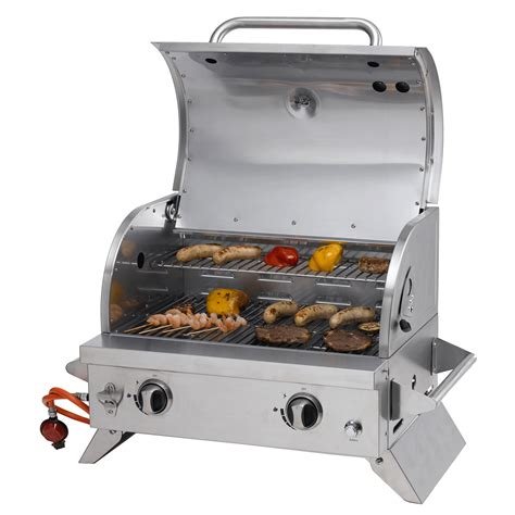 Tepro Edelstahl Gasgrill 3 Brenner Grillwagen Bbq Grill Calverton