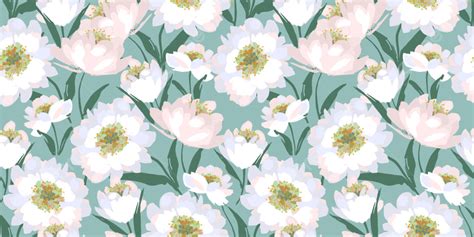 Floral Seamless Pattern Background, Beautiful, Graphic, Plant Background Image for Free Download