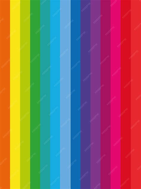 Premium Vector Rainbow Lines Colorful Background Vector