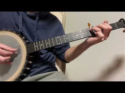 Gospel Plow Chance McCoy Two Finger Banjo W Close Up Slow