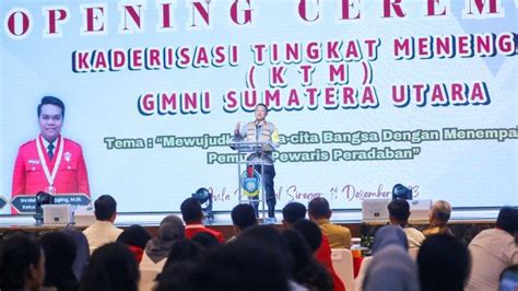 Kapolda Sumut Keynote Speker Seminar Nasional Pembukaan Kaderisasi