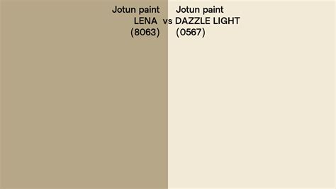 Jotun Paint Lena Vs Dazzle Light Side By Side Comparison