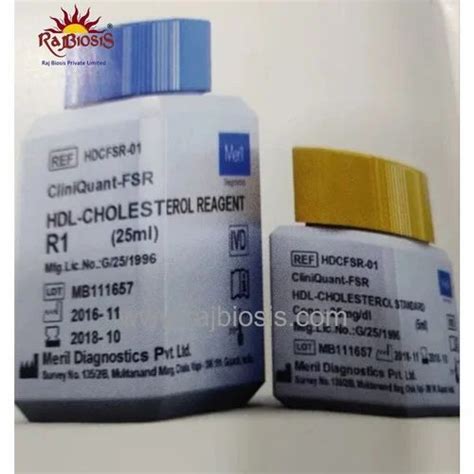 Meril Semi Automatic RBPL HDL CHOLESTEROL Biochemistry Reagents 4 X