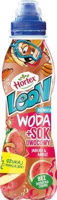 Hortex Leon Napój owocowy jabłko arbuz