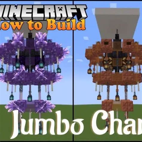 The BEST Minecraft House Ideas Jumbo Chandeliers Minecraft