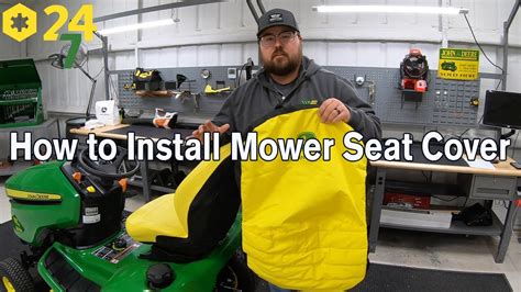 How To Install John Deere Mower Seat Cover And Quick Seat Cover Review Lp92334 Youtube