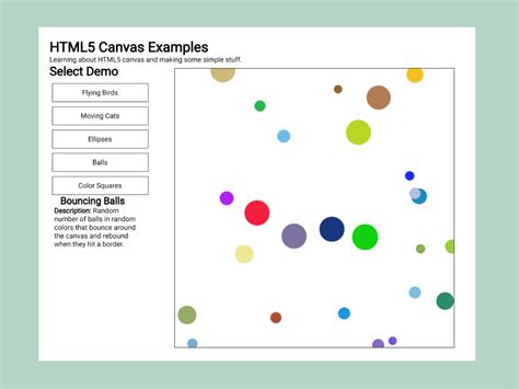 HTML5 Canvas Examples with Source Code — CodeHim