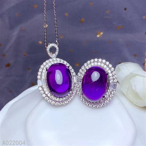 Kjjeaxcmy Feine Schmuck Sterling Silber Eingelegten Amethyst