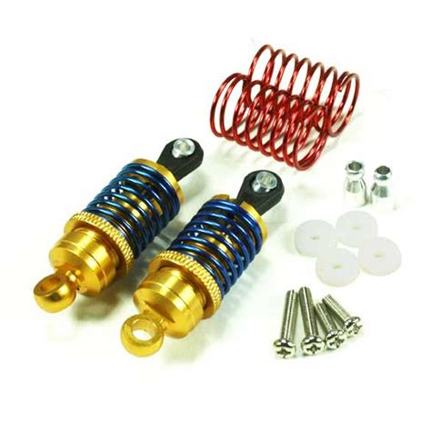 Golden Aluminum Shock Absorbers 2PCS 50mm 58050A Fuyuan R C Model