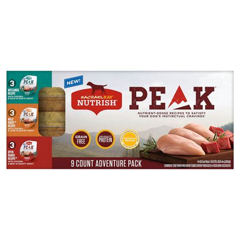 Save on Rachael Ray Nutrish Peak Wet Dog Food Adventure Pack - 9 ct ...