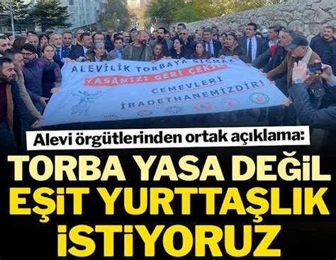 Sözcü on Twitter Alevi örgütlerinden ortak açıklama Torba yasa değil