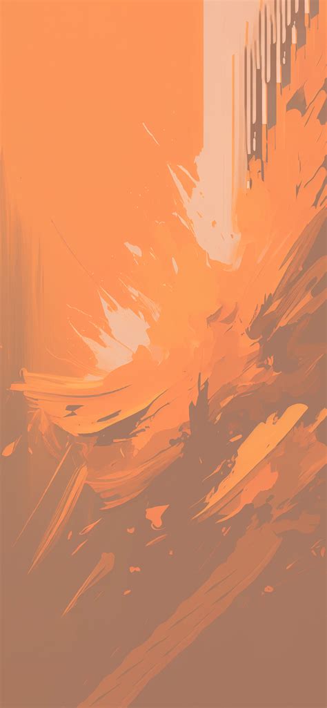 Abstract Art Orange Wallpaper Cool Orange Wallpaper For IPhone