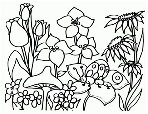 Desenhos Para Colorir Primavera - 10