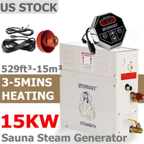 15kw Bath Sauna Spa Steam Shower Generator For Commercial Home Use Self