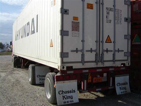 40 Foot Spread Axle Container Chassis