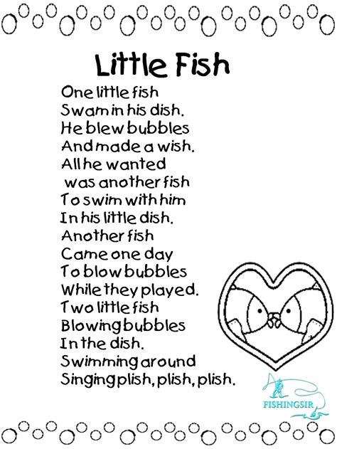 Make A Wish Fishing Poem Classroom Pinterest Poem Kids Poems