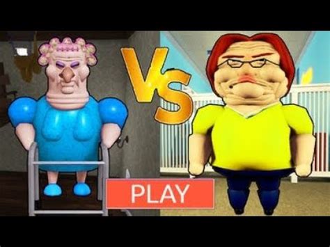 Playing As Grumpy Gran Scary Obby Ice Mode Vs Playing As Betty S