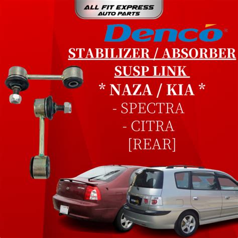 Denco Naza Kia Citra Spectra Stabilizer Absorber Susp Link Rear