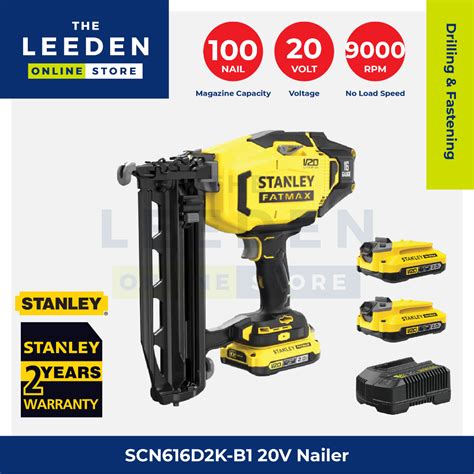 Stanley Scn D K B V Nailer By Leeden Online Store Shopee Malaysia