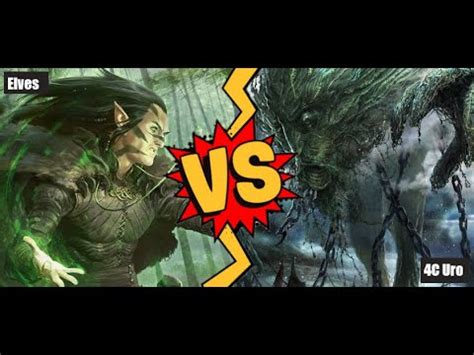 Modern Golgari Elves Vs C Uro Youtube