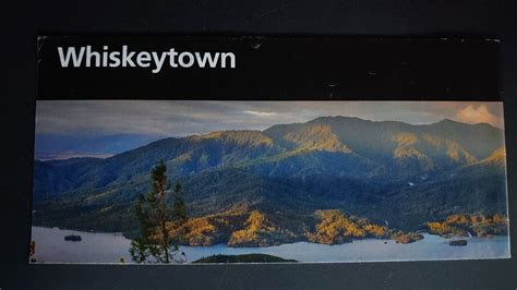 Official Nps Brochure Whiskeytown National Recreation Area Information Map Guide