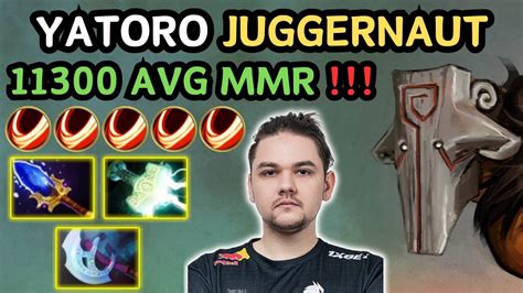 Yatoro Juggernaut Safelane Highlights Avg Mmr Pub Gameplay