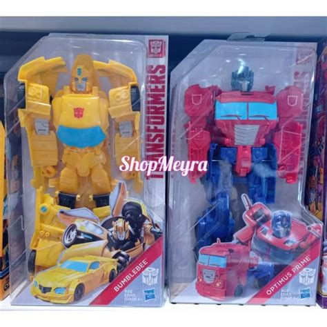 Jual Transformers Gen Authentic Titan Change Bumblebee Optimus Prime