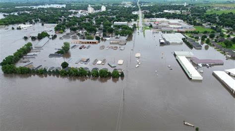 Floodwaters Breach Levees In Iowa As Midwest Faces Another Round Of