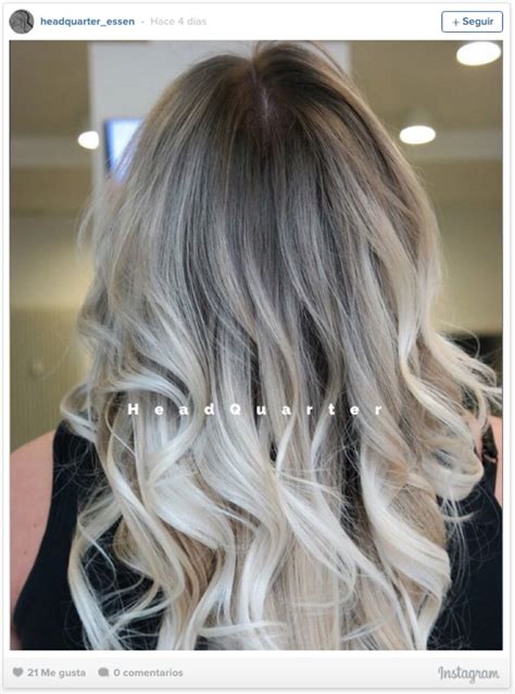 Balayage Ceniza Ideas Originales Con Im Genes Blog De Peluquer A