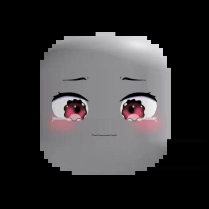 Crying Girl Face - Roblox