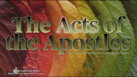 Acts 21 13 Miracles And The Church Part 1 Dispensational Times