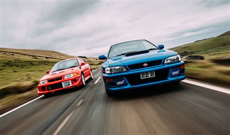 Classic Garage Subaru Impreza 22B Vs Mitsubishi Lancer Evo VI Makinen