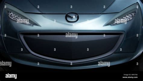 front view  mazda concept car stock photo alamy