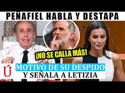 Jaime Pe Afiel Habla Acusa A Letizia Y Filtra Lo Peor Contra Ella Tras