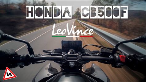 Honda Cb500f 2020 Leovince Gp Corsa Evo Exhaust 4k Raw Onboard