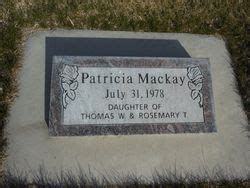 Patricia Mackay 1978 1978 Homenaje De Find A Grave