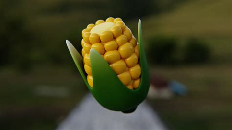 Corn Scene Flippednormals