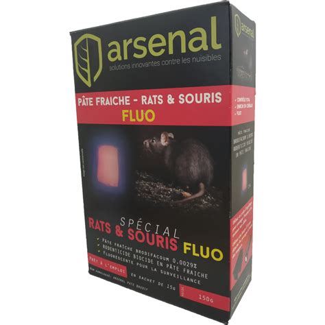 P Te Fra Che Fluo Rat Et Souris Arsenal X Ensystex Solution Pro