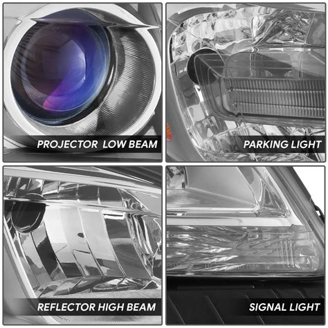 2013 2015 Chevrolet Malibu OE Style Replacement Projector Halogen