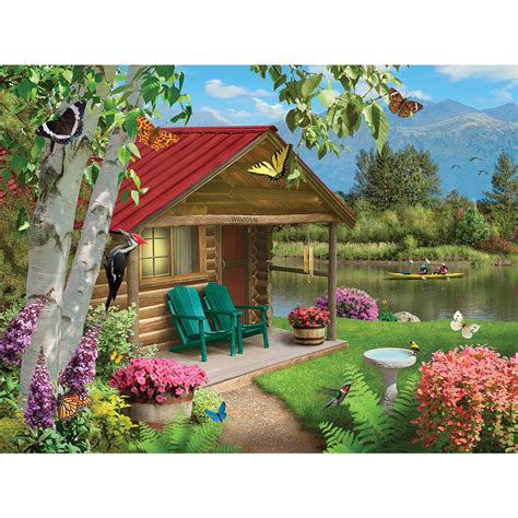 Lake Life 300 Large Piece Jigsaw Puzzle Spilsbury