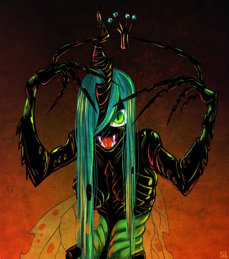 Queen Chrysalis by krowzivitch on DeviantArt