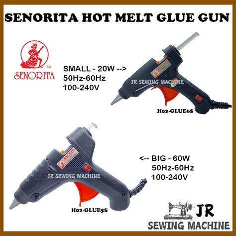 Senorita Hot Melt Glue Gun Hot Glue Gun Electric Hot Melt Glue Gun Pc Adhesive Electric