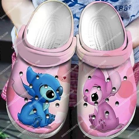 Lilo And Stitch All Over Printed Crocs