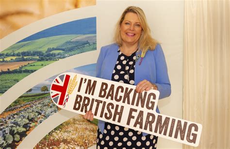 Mims Davies Mp Joins Celebration Of Britains Farmers On Back British Farming Day Mims Davies