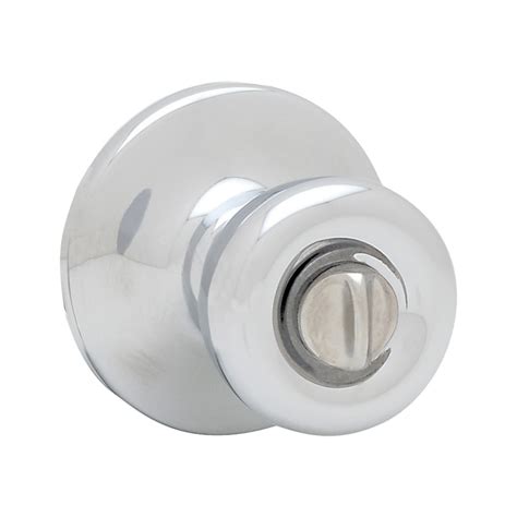 Kwikset Tylo Polished Chrome Privacy Door Knob Single Pack At