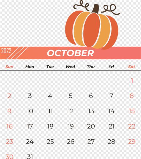 Calendario Mensual De Octubre Png Pngwing The Best Porn Website